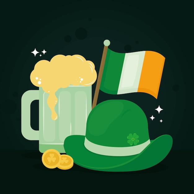 St patrick dag ontwerp