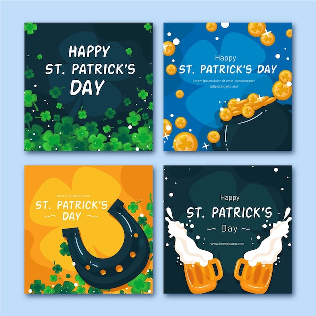 St patrick day instagram posts