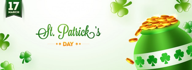 Vector st. patrick's day background.