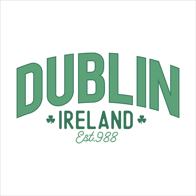 St. Patrick's Day Dublin Ierland