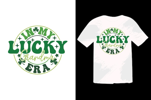 Vector st patrick's day eps t-shirt ontwerp st patrick's day t-shirt ontwerp grappig st patrick's day inspiratie