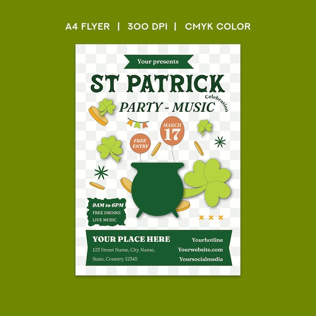 St. Patrick's Day Flyer