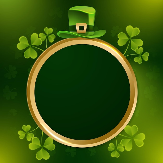 Vector st patrick's day illustration background