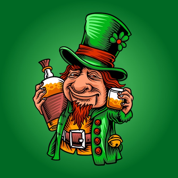 Leprechaun di san patrizio