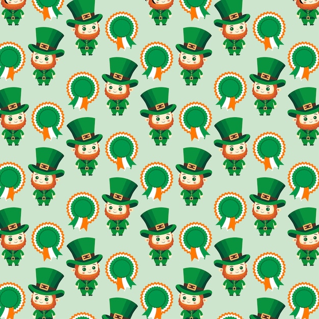 Vector st patrick's day pattern