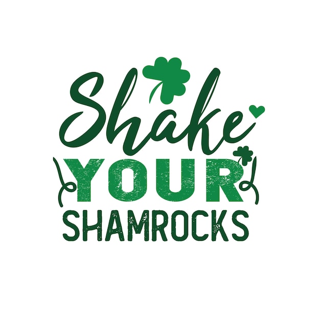 St Patrick's Day Quotes en belettering vector Tshirt ontwerp