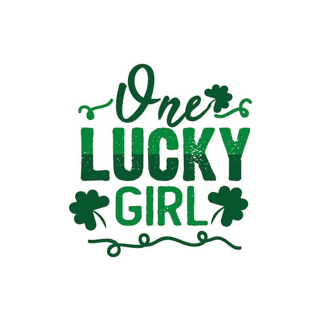 St Patrick's Day Quotes en belettering vector Tshirt ontwerp