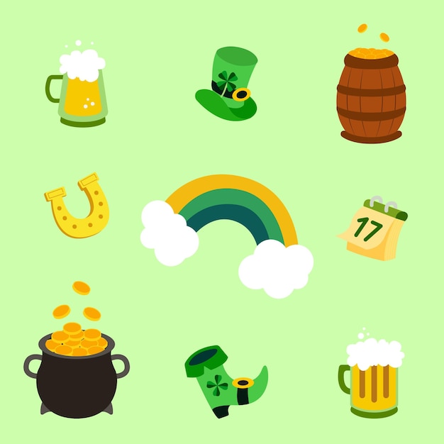 St patrick's day set