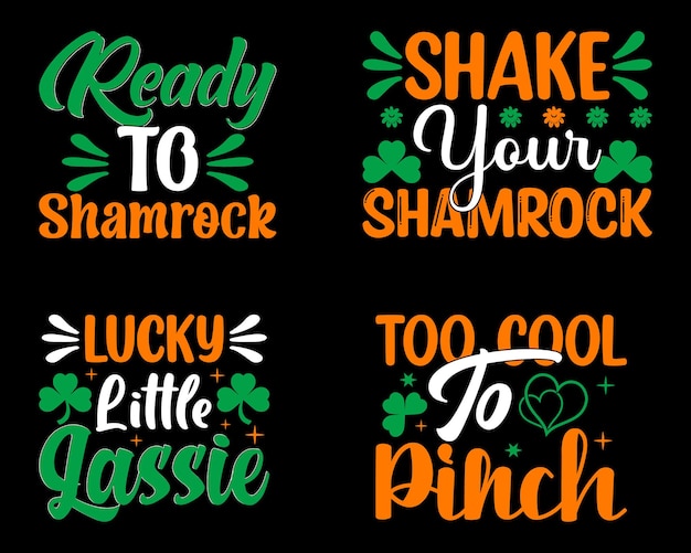 St. patrick's Day SVG Bundle Design.