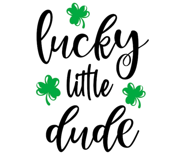 St. Patrick's Day SVG en T-shirtontwerp