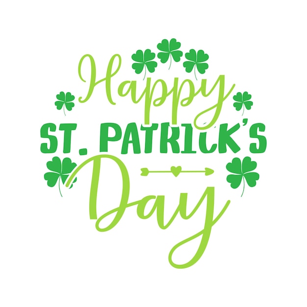 St Patrick's Day SVG-ontwerp