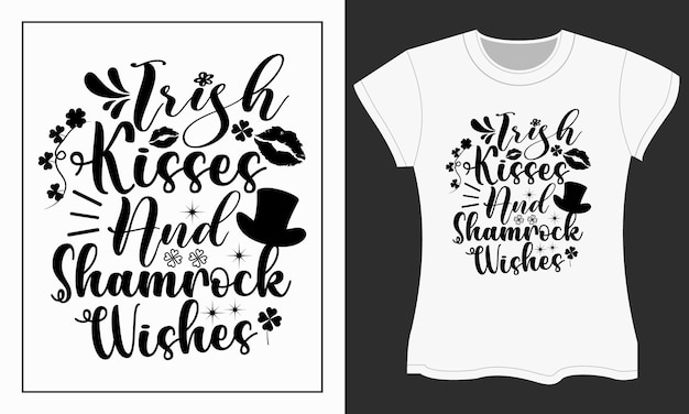 St. Patrick's Day SVG t-shirt design. Patrick's SVG cut files design.
