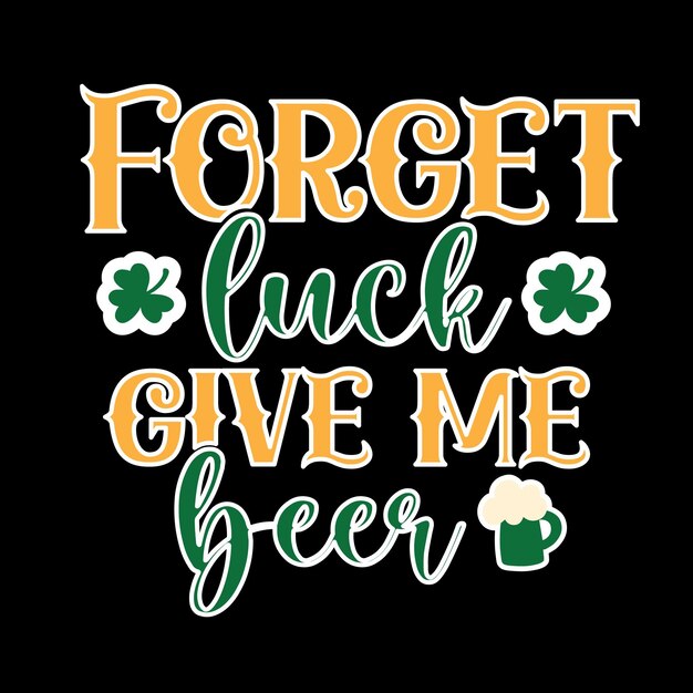 St. Patrick's Day svg t shirt design