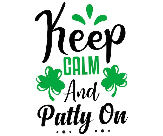 St. Patrick's Day SVG And T-Shirt Design