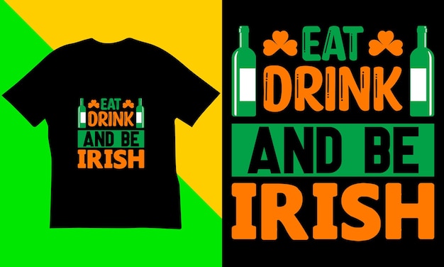 St. patrick's day t-shirt design.