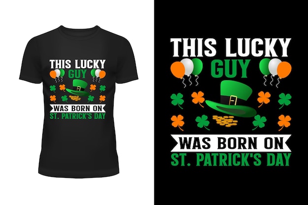 Vector st. patrick's day t-shirt designs premium vector or st. patrick's day background.