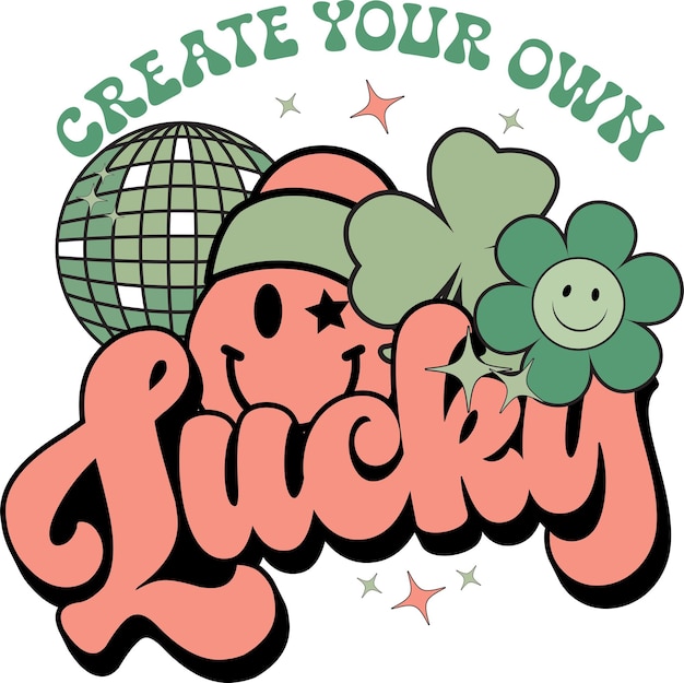 Vector st patrick's day t-shirt ontwerp