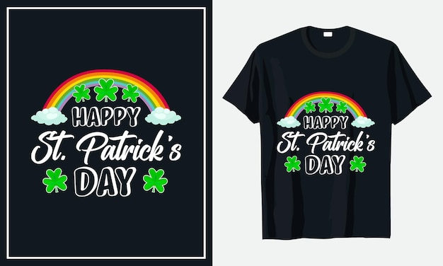 St Patrick's day tshirt designs Premium Vector