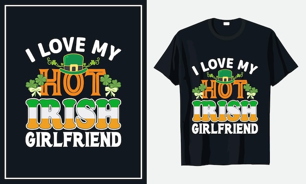 St Patrick's day tshirt ontwerpen Premium Vector