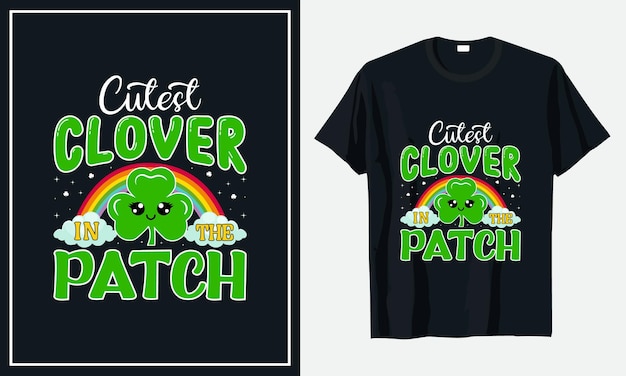 St patrick's day tshirt ontwerpen premium vector