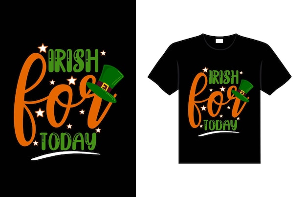 st. patrick's day typografie kleurrijk Iers citaat vector Belettering t-shirtontwerp