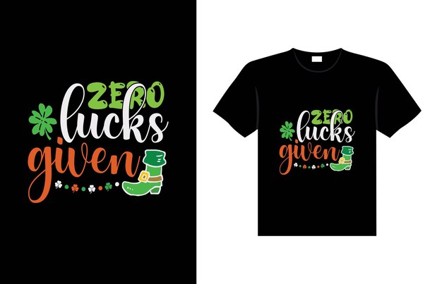 St. patrick's day typografie kleurrijk Iers citaat vector belettering t-shirtontwerp