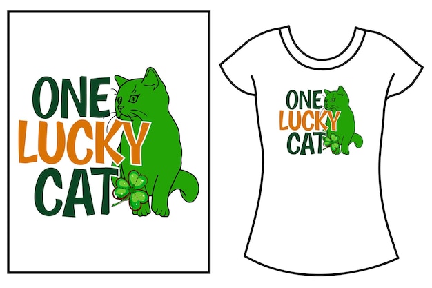 Vector st patrick's day typografie svg t-shirt ontwerp