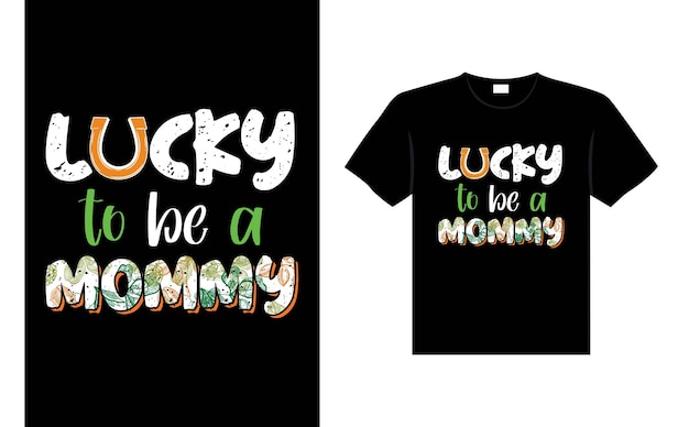 ST Patrick's day typography colorful Irish quote vector Lettering t shirt design