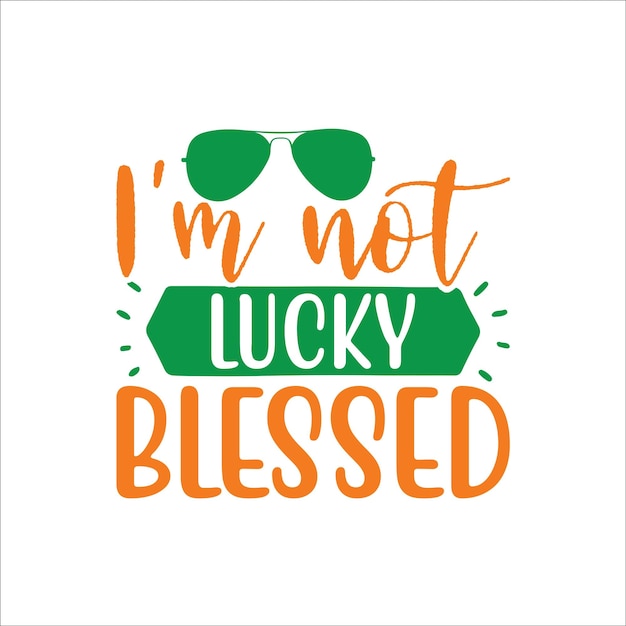 st patrick's day Typography tshirt Design Print Ready svg-bestand gratis te downloaden