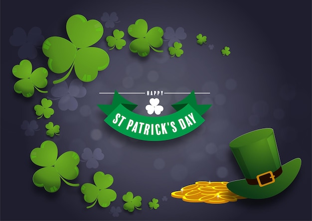 St Patrick's Day uitnodiging voor een feestdag