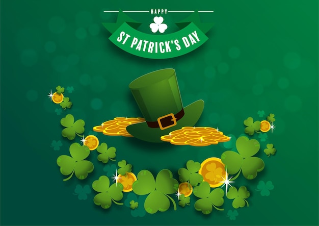 St Patrick's Day uitnodiging voor een feestdag