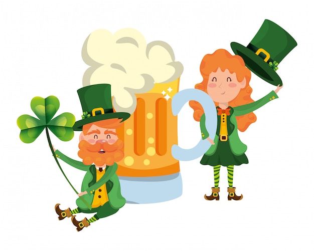 St patricks dag cartoon