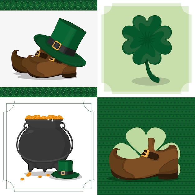 St patricks dag ontwerp