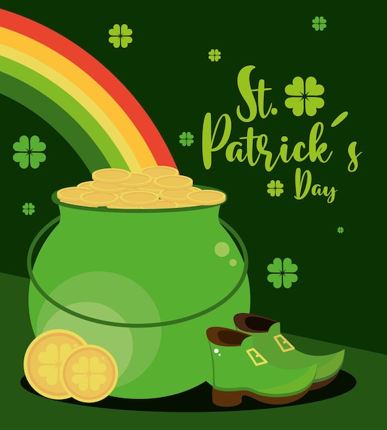 St patricks day card