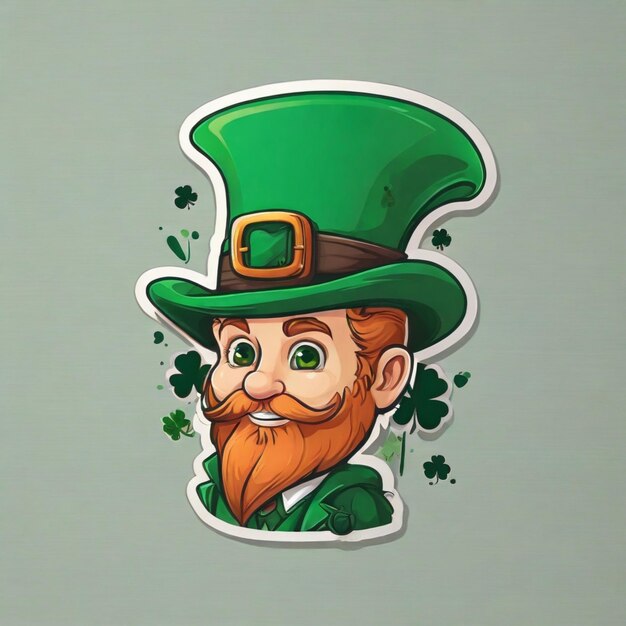 Vector st patricks day cartoon vector background