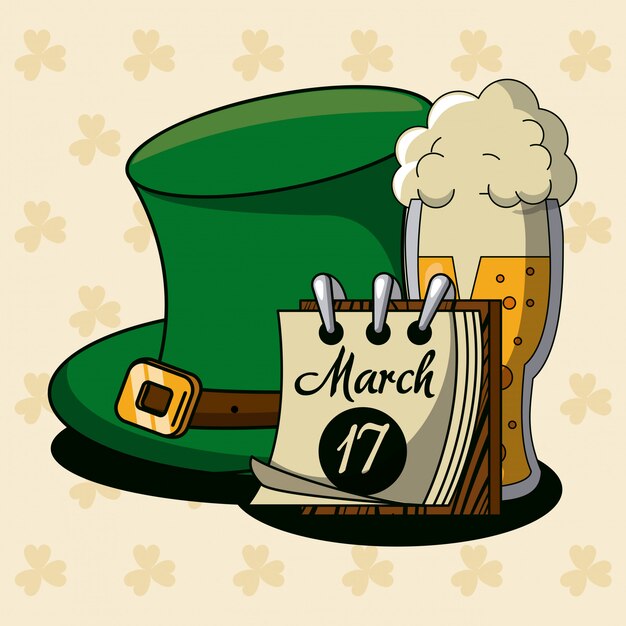 Vector st patricks day cartoons