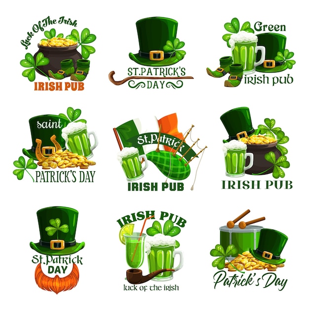 St Patricks Day holiday isolated