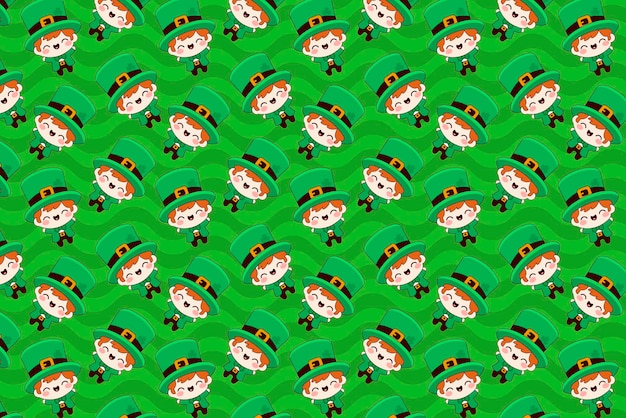 st patricks day illustration vector patterns for backgrounds paper fabrics