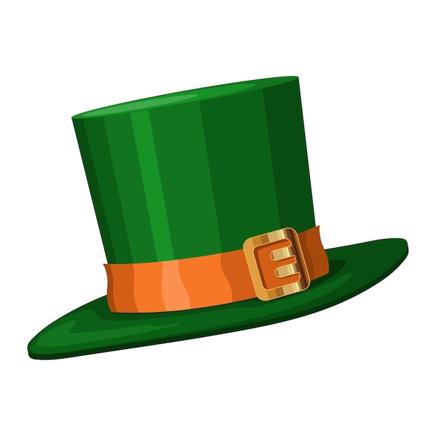 Vector st patricks day irish green hat