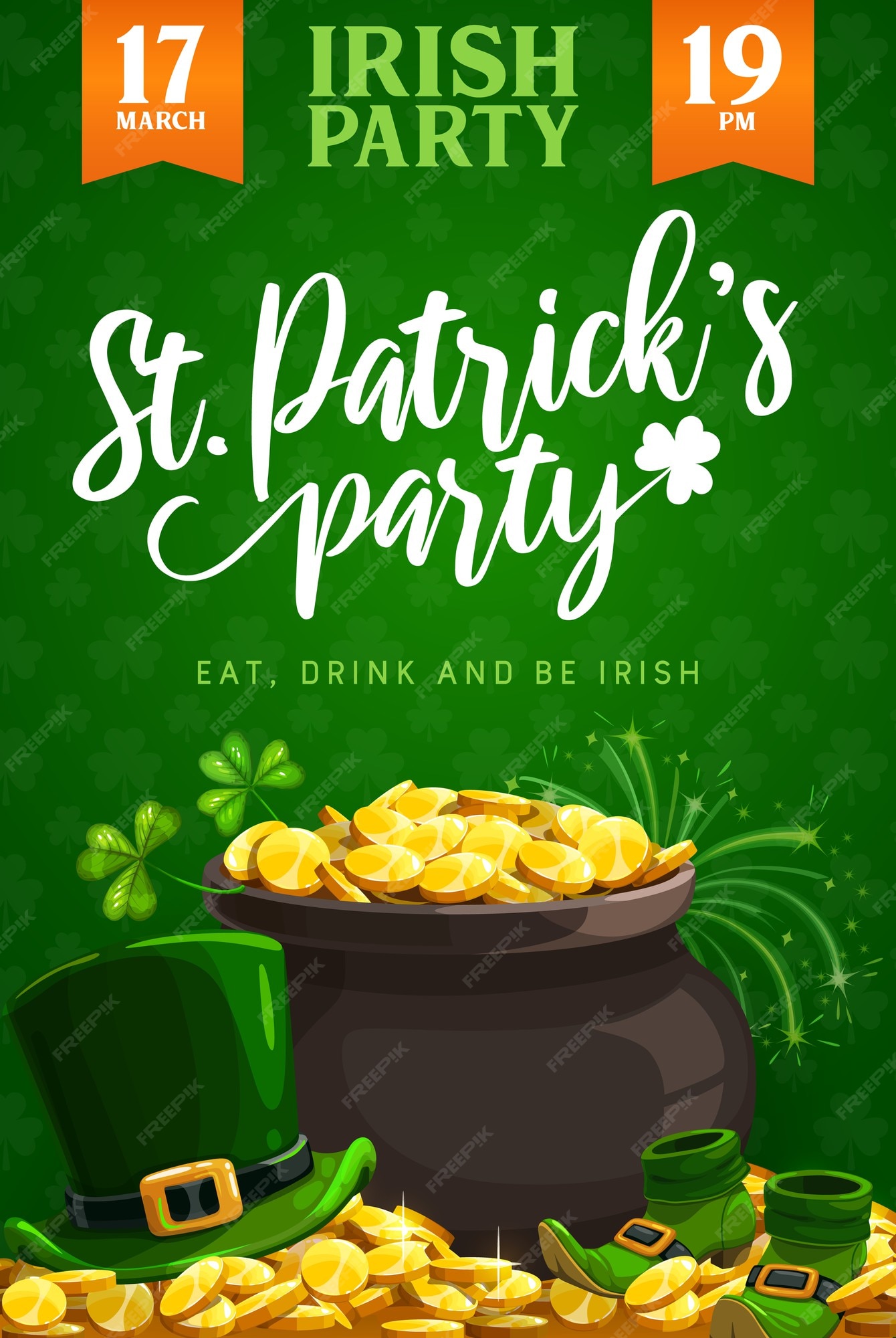 Design a St Patricks Day Poster