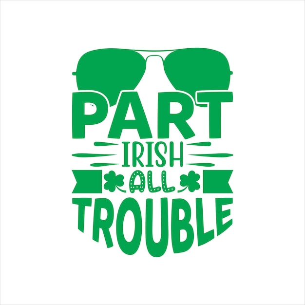 Vector st patricks day svg tshirt design free download