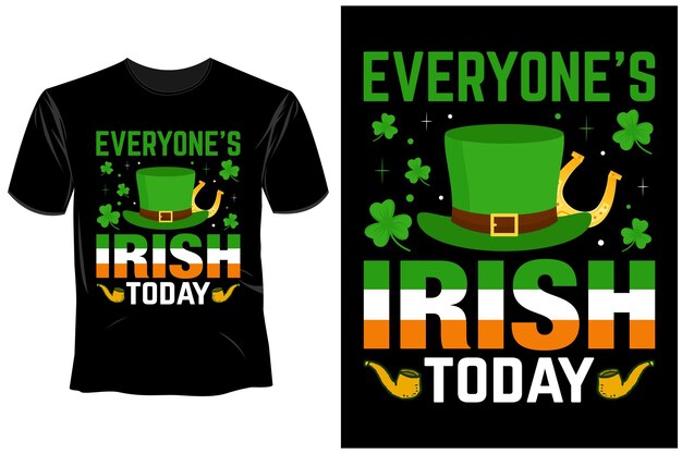 Vector st patricks day t shirt design