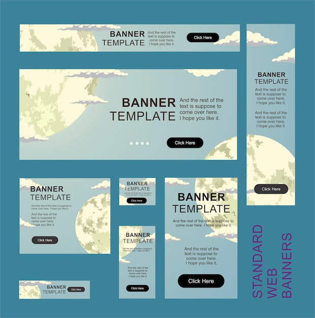 St of web banners