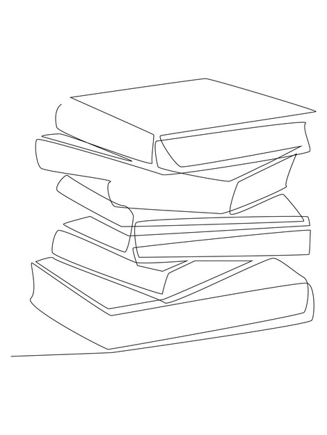白い背景に書かれた本の積み重ね