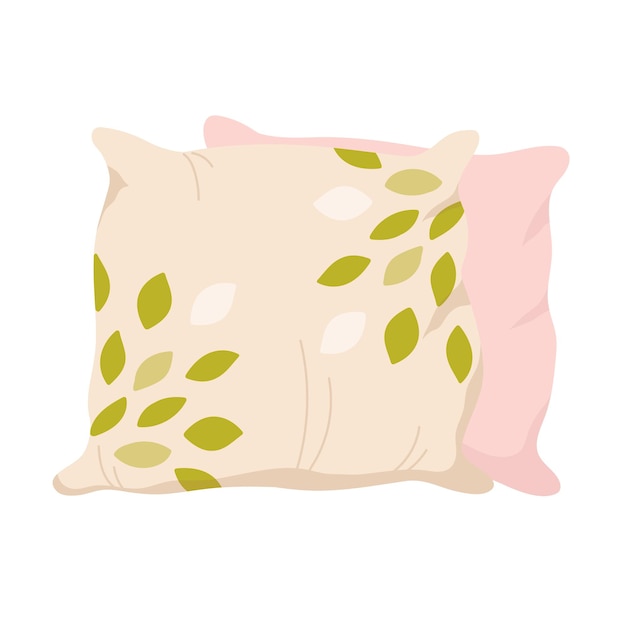 Stack of decorative pillows