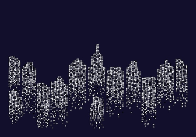 Stad skyline vectorillustratie