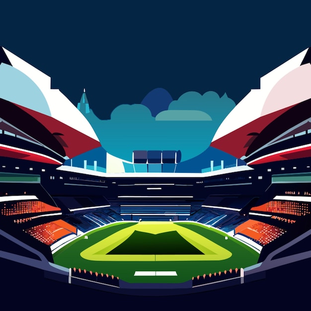 stadium vector illustration