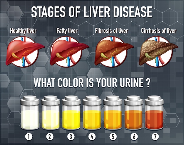 Stages of liver disease