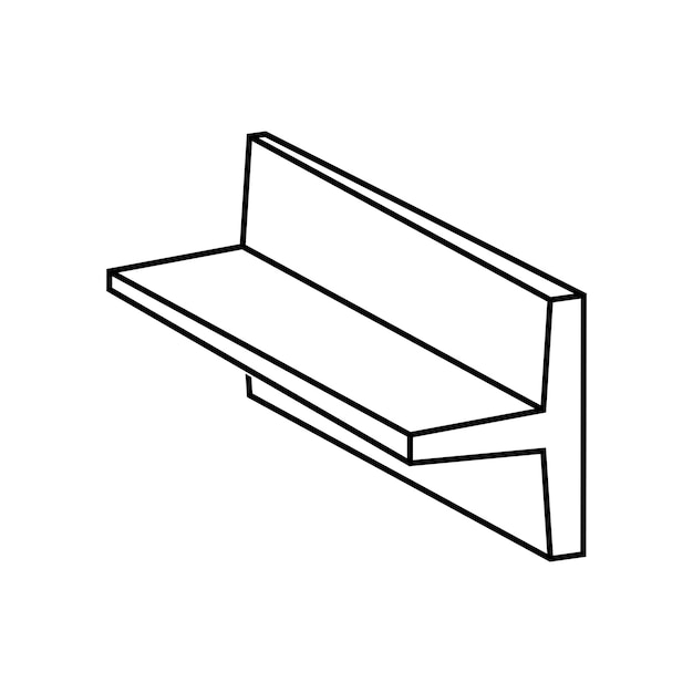 Stalen metallurgische icoon