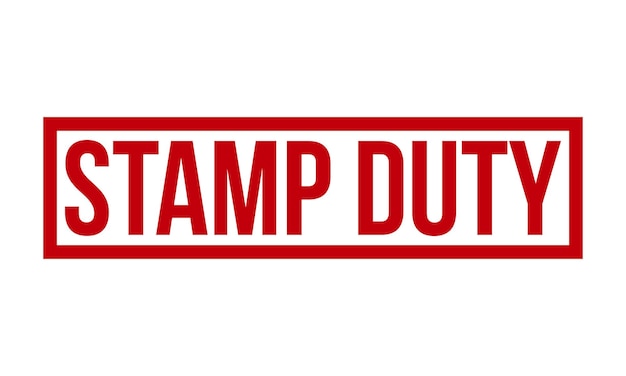 Vector stamp duty rubber stamp seal vector